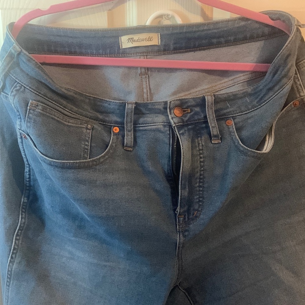 Madewell jeans curvy high rise skinny